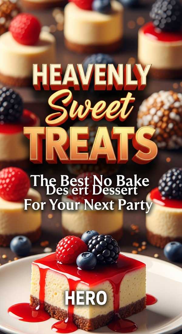 The Best No Bake Dessert For Your Next Party 69edba265f340