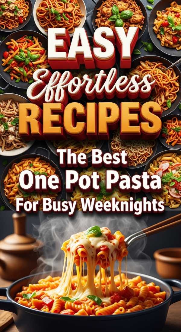 The Best One Pot Pasta For Busy Weeknights 69e70ad4e7235