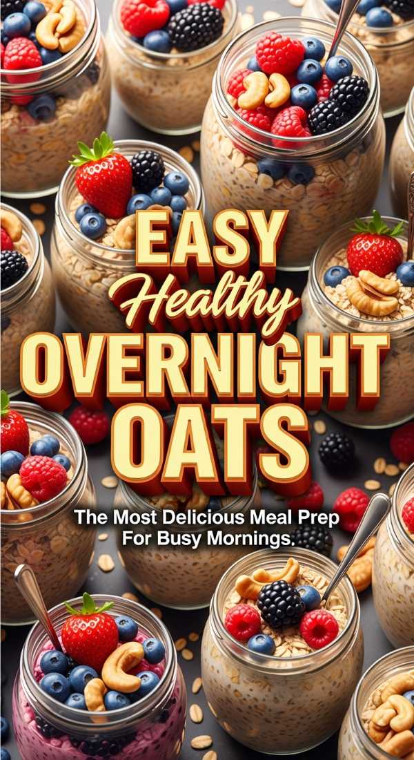 The Best Overnight Oats Recipe For Busy Mornings 69e709af59ec1