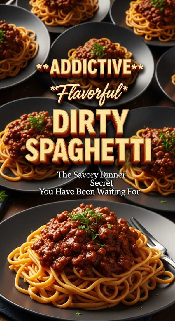 The Best Savory Dirty Spaghetti 69eca53f65639