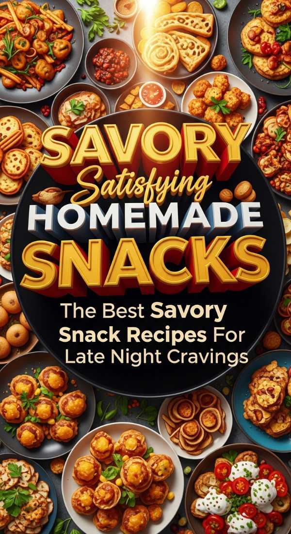 The Best Savory Snack Recipes For Late Night Cravings 69eb23005ef7d
