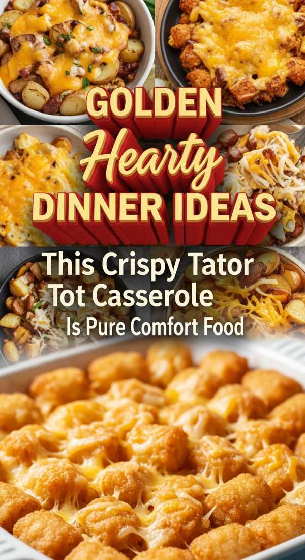 The Best Tator Tot Casserole