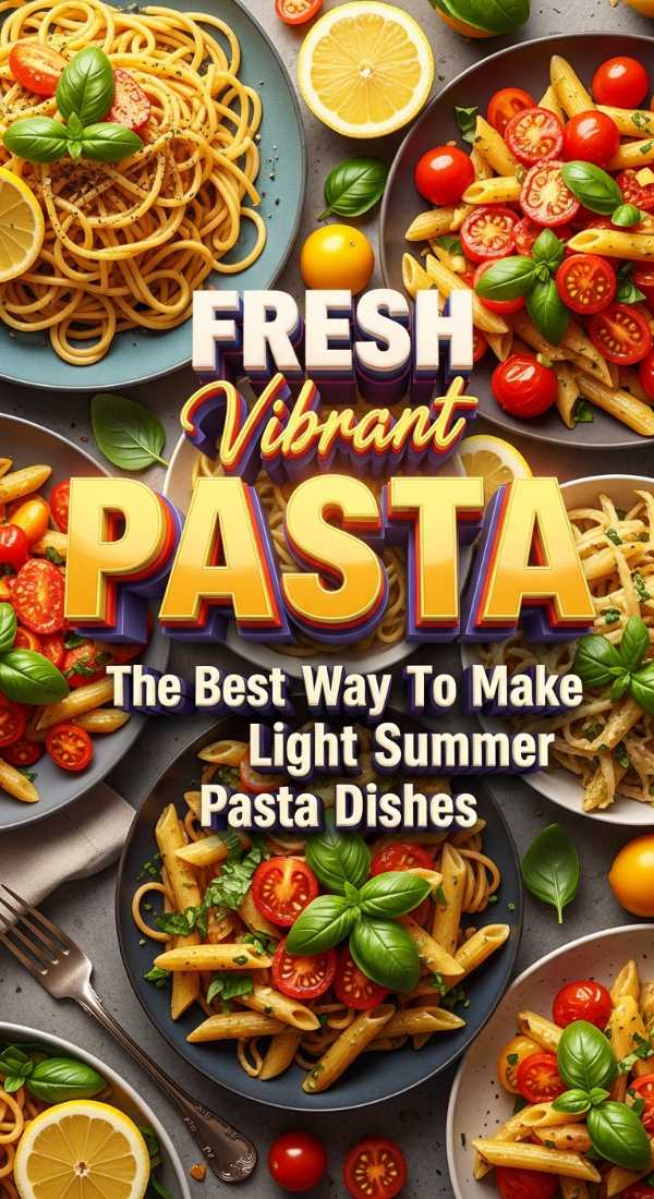 The Best Way To Make Light Summer Pasta Dishes 69f20113b0ffa