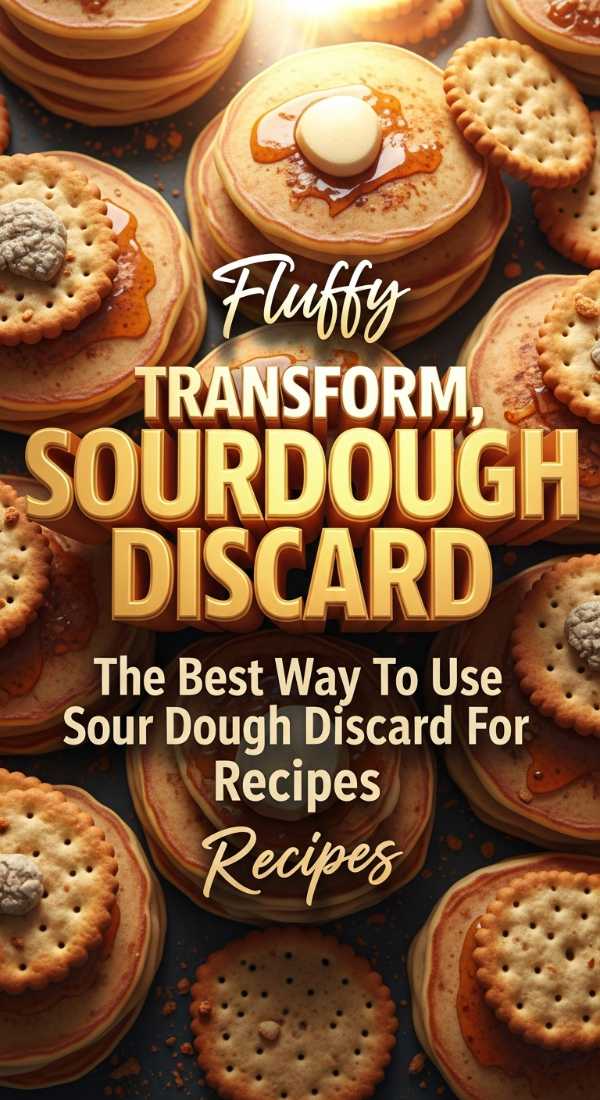 The Best Way To Use Sour Dough Discard For Easy Recipes 69ef029614b4e