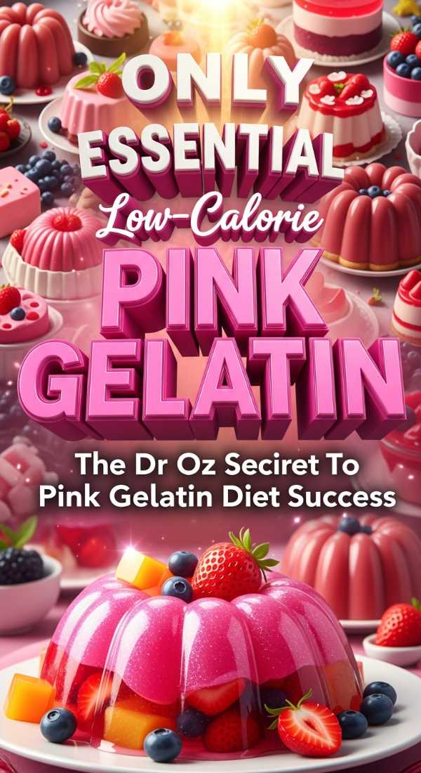 The Dr Oz Secret To Pink Gelatin Diet Success 69dfd96d1b57d