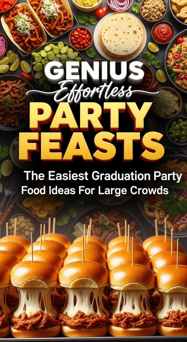 The Easiest Graduation Party Food Ideas For Large Crowds 69e9b9ccbb39b