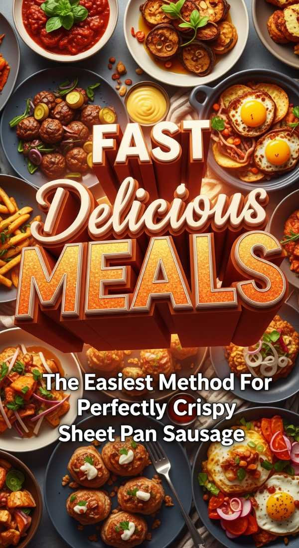 The Easiest Method For Perfectly Crispy Sheet Pan Sausage And Veggies 69e707d1955fc