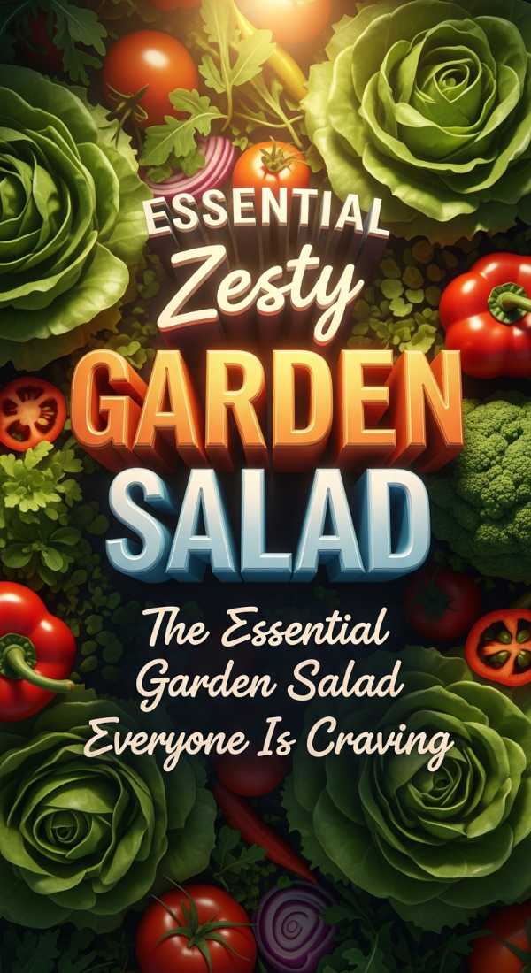 The Essential Zesty Garden Salad Everyone Is Craving 69e4a932c035c