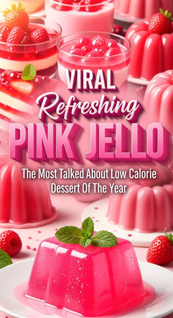 The Famous Pink Gelatin Diet Recipe