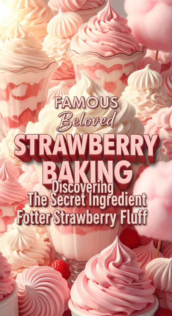 The Famous Secret Ingredient Strawberry Fluff 69eca543cc2bc