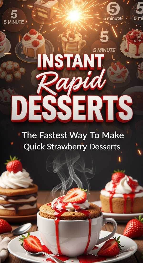 The Fastest Way To Make Quick Strawberry Desserts 69ee421496209