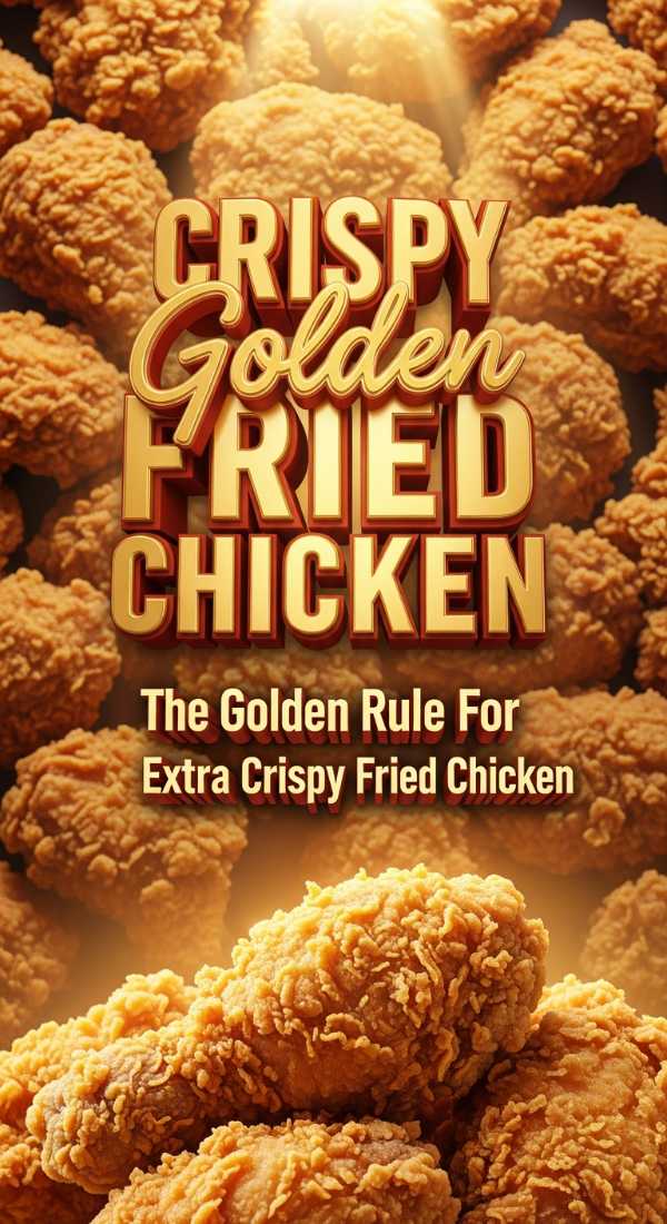 The Golden Rule For Extra Crispy Fried Chicken 69e363b38dbbb