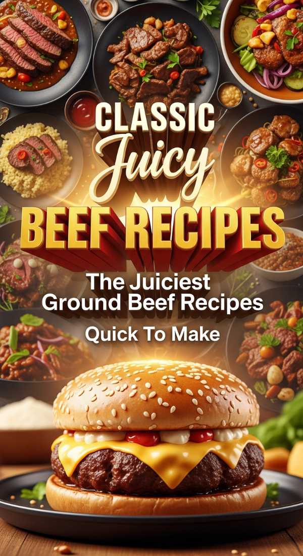 The Juiciest Ground Beef Recipes Quick To Make 69eb2225d9faf