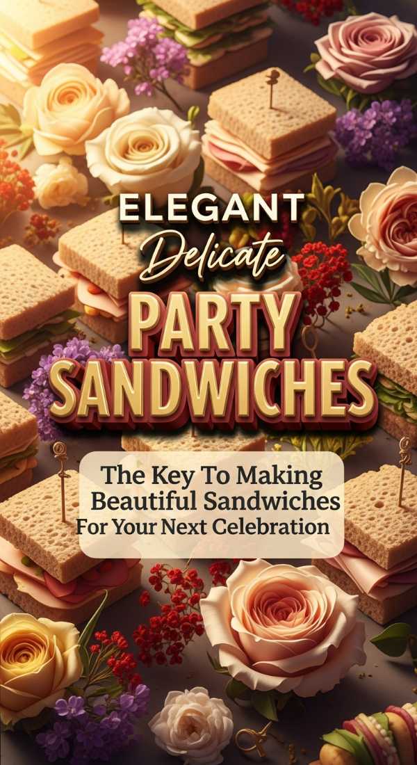 The Key To Making Beautiful Sandwiches For Your Next Celebration 69eefe10b432b