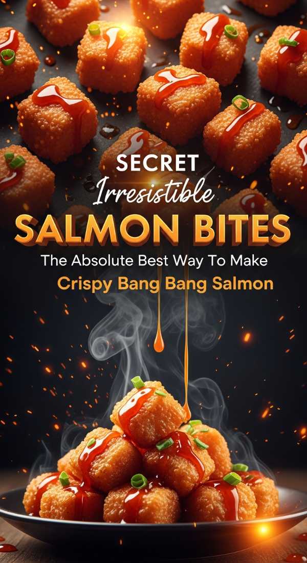 The Most Addictive Crispy Bang Bang Salmon Bites