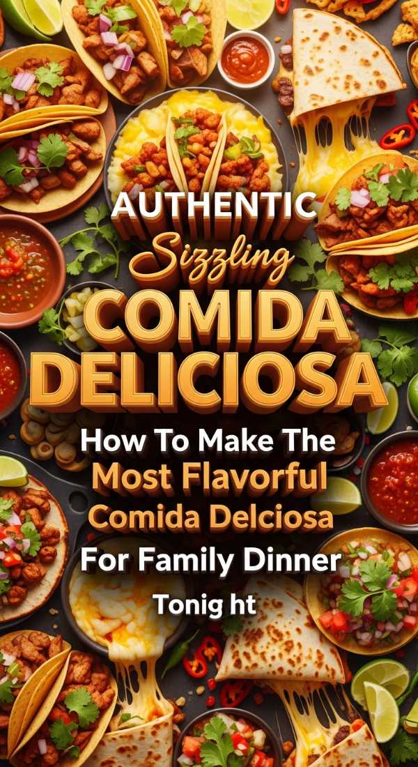 The Most Authentic Comida Deliciosa For Family Dinner