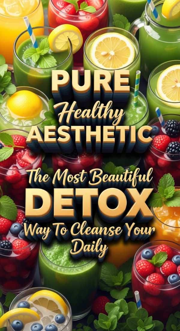 The Most Beautiful Aesthetic Detox Methods 69ec8d4e99894