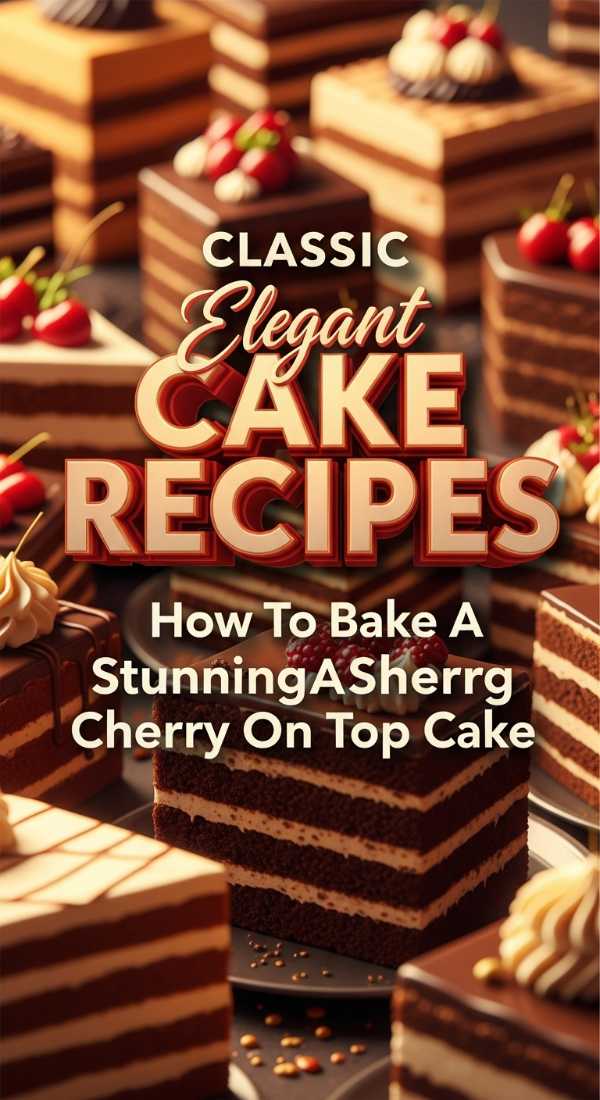 The Most Beautiful Cherry On Top Cake Recipe