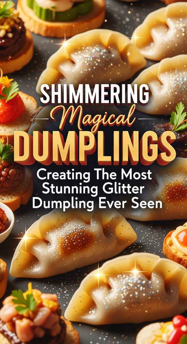 The Most Beautiful Glitter Dumpling For Your Next Party 69de75961e4d8