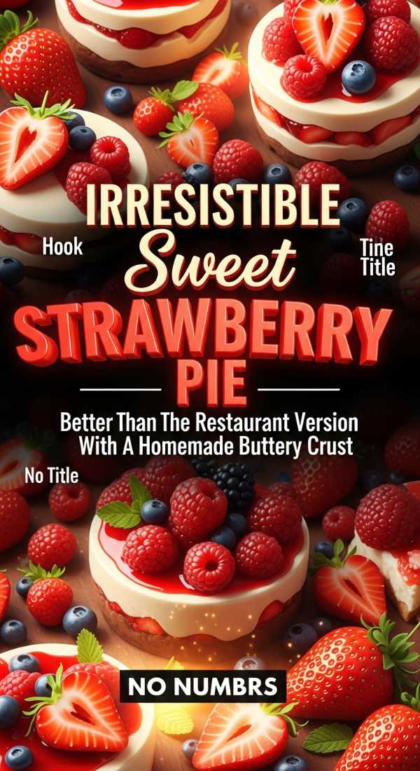 The Most Better Than Restaurant Version Strawberry Pie Recipe 69eefe0e35483