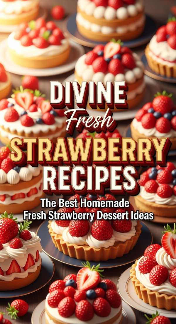 The Most Delicious Fresh Strawberry Dessert Ideas 69e70ad7d92f4