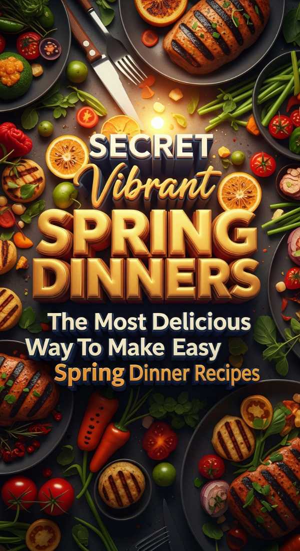 The Most Delicious Way To Make Easy Spring Dinner Recipes 69ef0294705b6