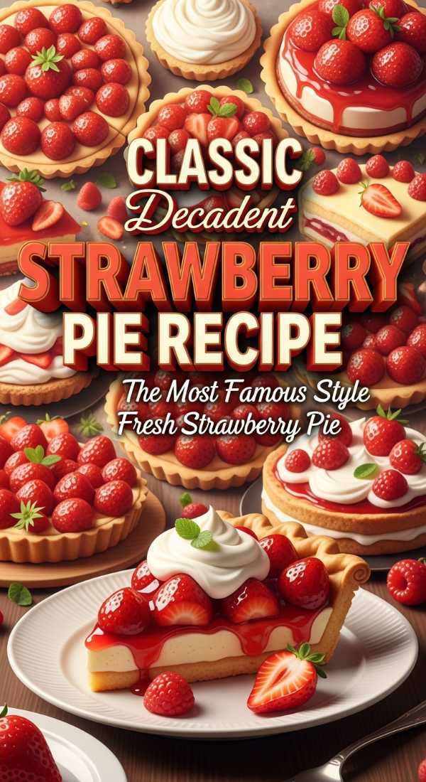 The Most Famous Southern Style Fresh Strawberry Pie 69ef01417e7b6