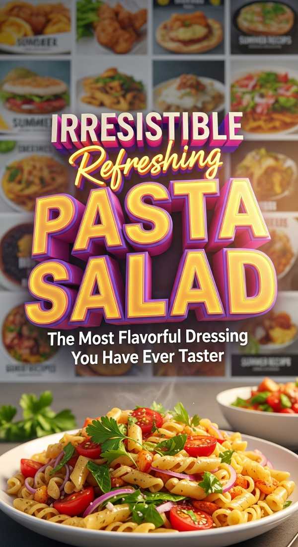 The Most Flavorful Dressing You Have Ever Tasted For Pasta Salad 69e4a9460f498