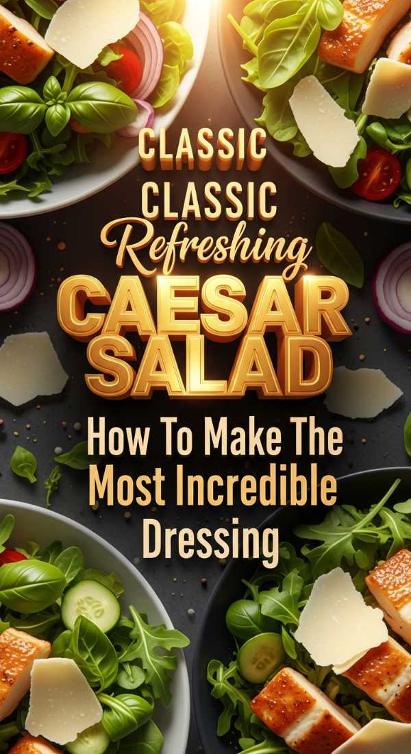 The Most Incredible Creamy Caesar Salad Dressing Ever