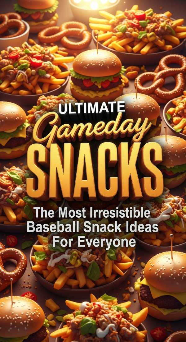 The Most Irresistible Baseball Snack Ideas 69f20111526d4