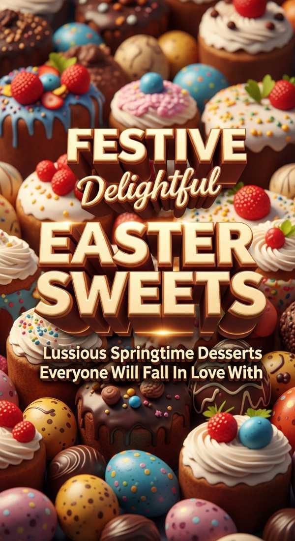 The Most Luscious Easter Sweets For Spring Celebrations