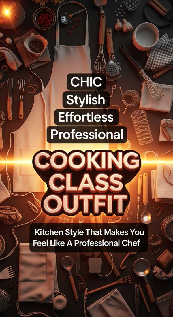 The Most Professional Cooking Class Outfit For Home Chefs 69e4a93110c52