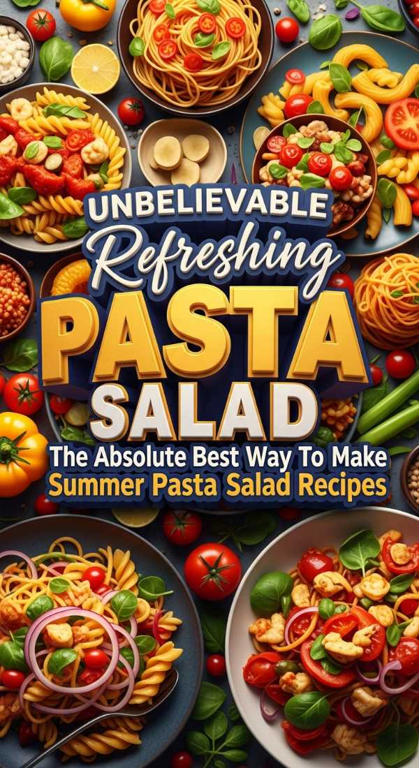 The Most Refreshing Summer Pasta Salad Recipe 69eca551bbcaa