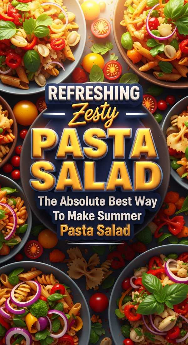 The Most Refreshing Summer Pasta Salad Recipe 69eeffd93e390