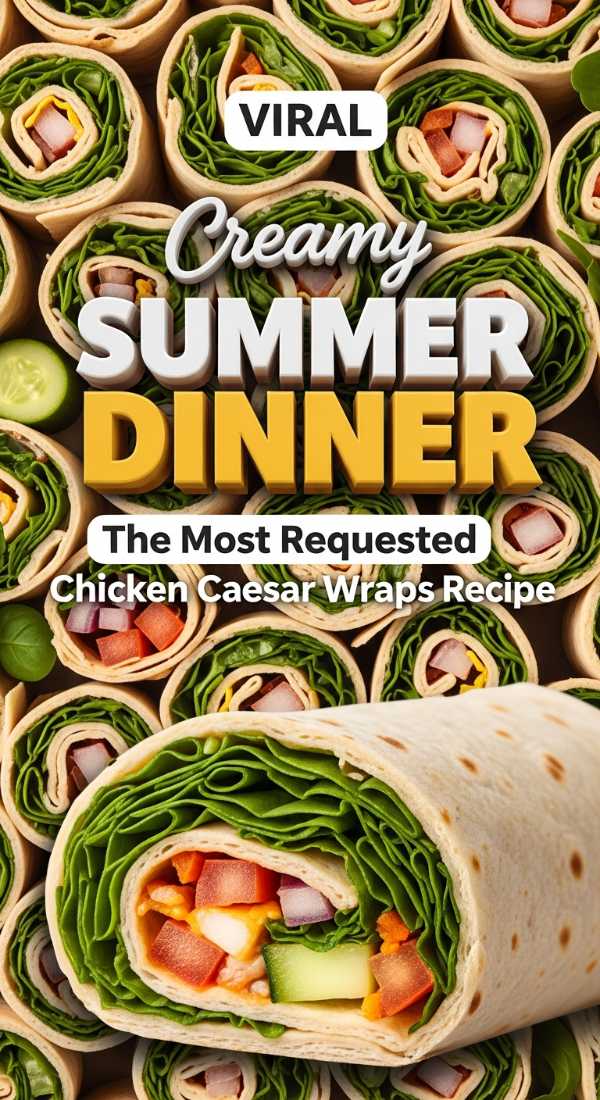The Most Requested Creamy Chicken Caesar Wraps Recipe 69f1de8e6fa07