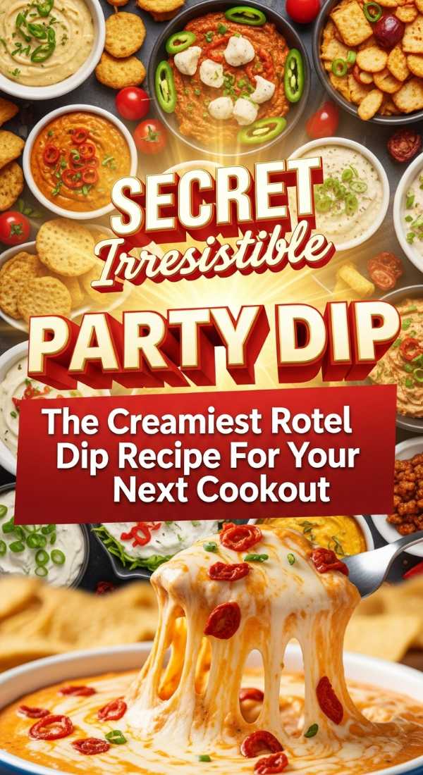 The Most Requested Rotel Dip Recipe For Parties 69edb7377beb2