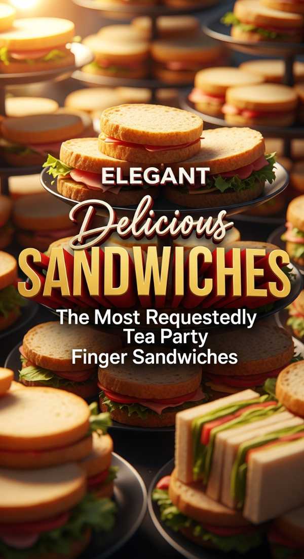 The Most Requested Tea Party Finger Sandwiches 69e9bc8f0f249