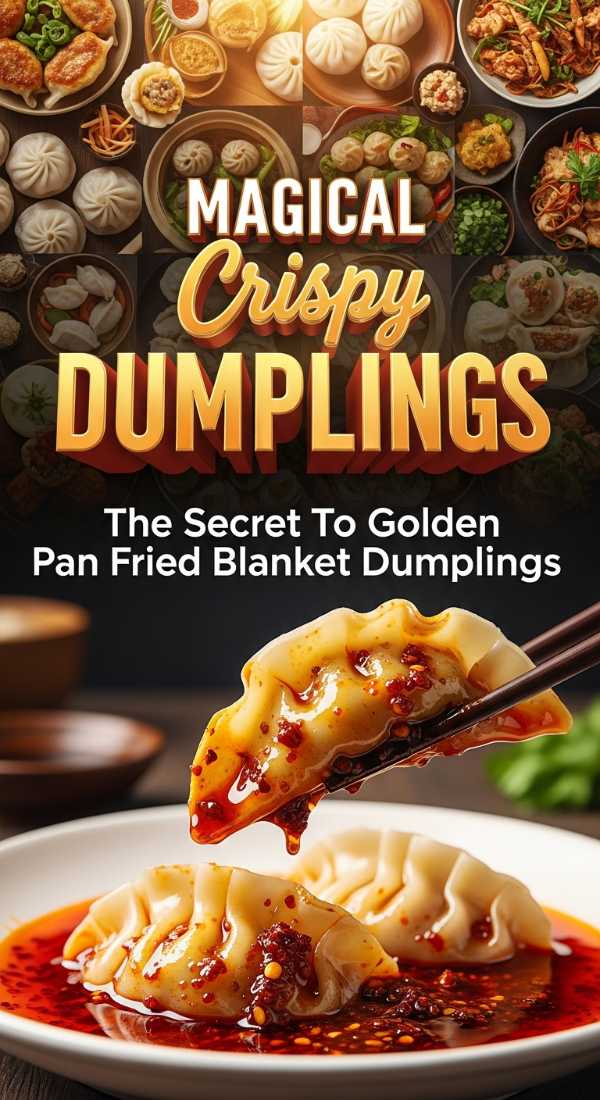 The Most Satisfying Golden Pan Fried Blanket Dumplings 69dfd972654b5