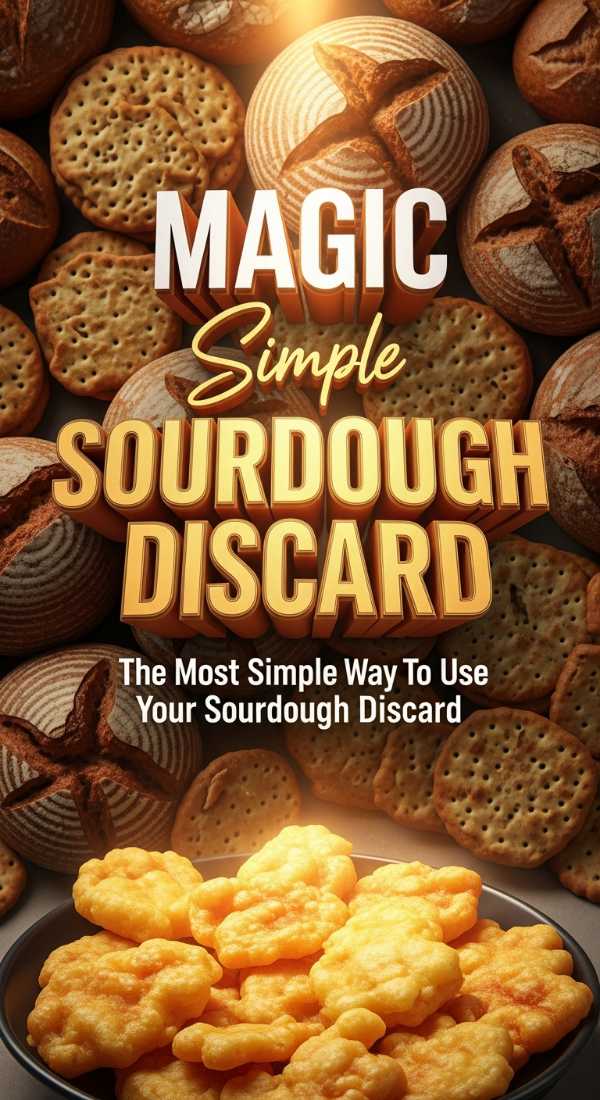 The Most Simple Way To Use Your Sourdough Discard 69e9bca035532