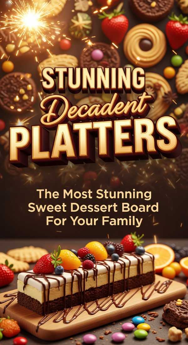 The Most Stunning Sweet Dessert Board For Your Family 69eca8b8edfb1