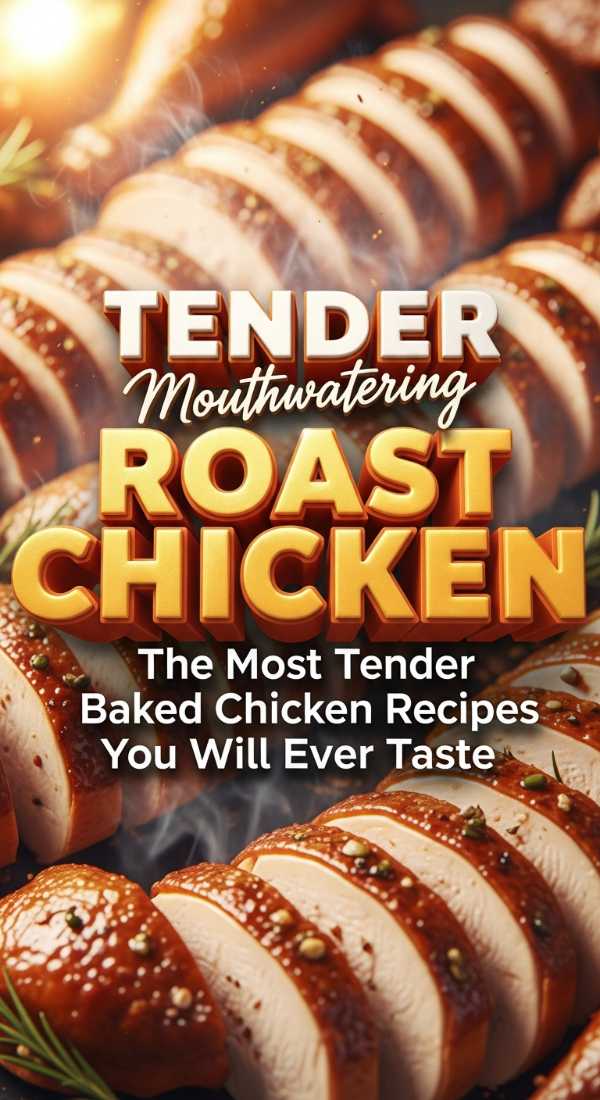The Most Tender Baked Chicken Recipes You Will Ever Taste 69eb2223135f2