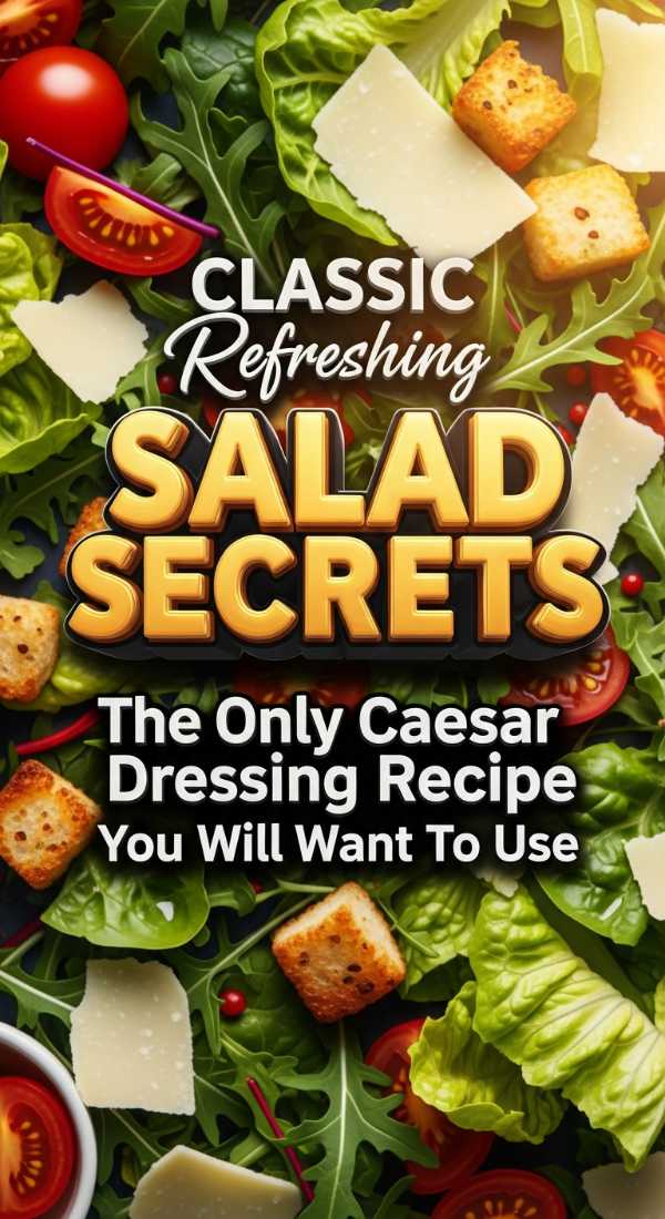 The Only Caesar Dressing Recipe You Will Ever Want To Use 69dfdaefe167d