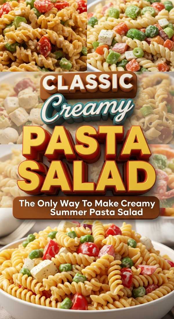 The Only Way To Make Creamy Summer Pasta Salad 69ec8d6061637