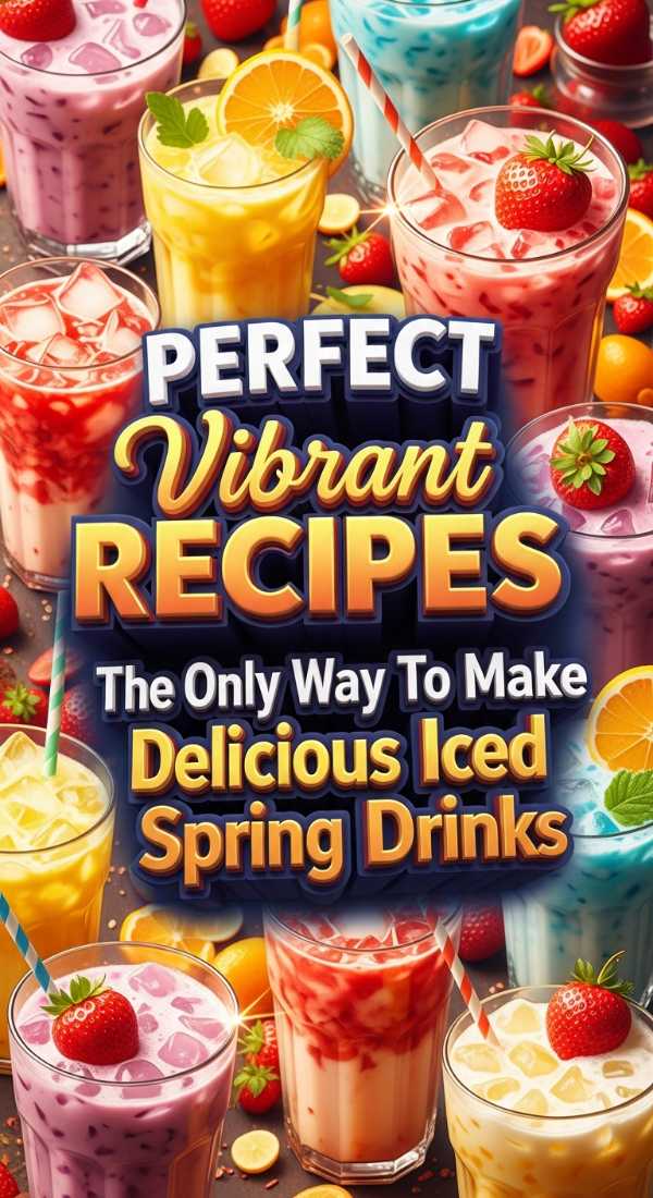 The Only Way To Make Delicious Iced Spring Drinks 69e5cb6bd393e