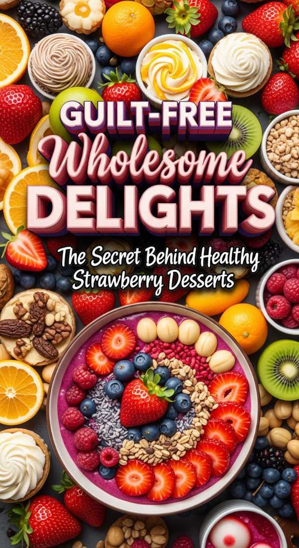 The Secret Behind Healthy Strawberry Desserts 69ee4213e72ad