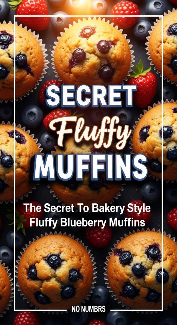 The Secret To Bakery Style Fluffy Blueberry Muffins 69ec95199432d