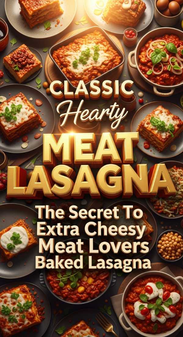 The Secret To Extra Cheesy Meat Lovers Baked Lasagna 69e363bdd2687