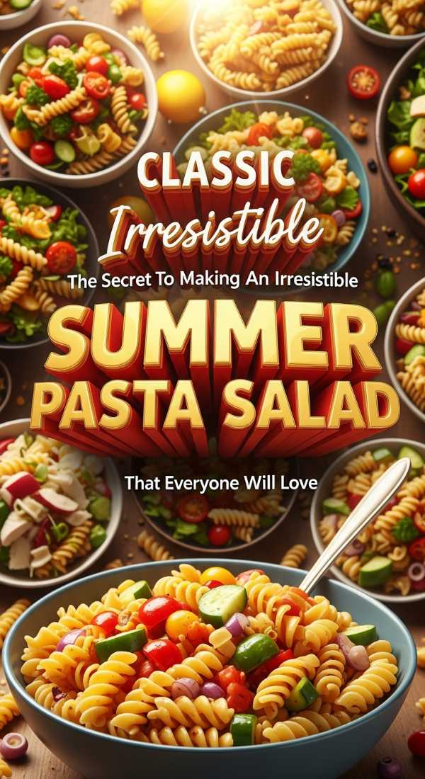 The Secret To Making An Irresistible Summer Pasta Salad That Everyone Will Love 69f1de9ebd746