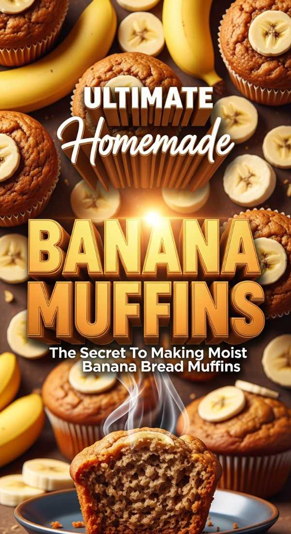 The Secret To Making Moist Banana Bread Muffins 69ec8d6bf20a4