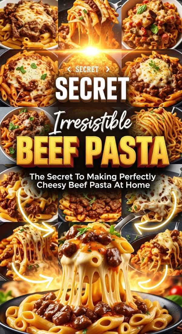 The Secret To Making Perfectly Cheesy Beef Pasta At Home 69e70acdc1f1e